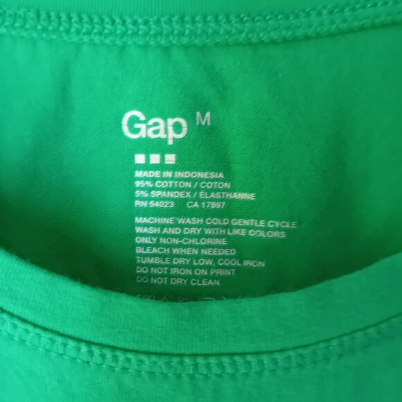 GAP Green Cotton Tee - Picture 4 of 4